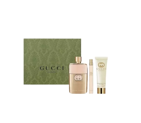 Set Nước Hoa Nữ Gucci Guilty Pour Femme EDP Gift Set 3 Món