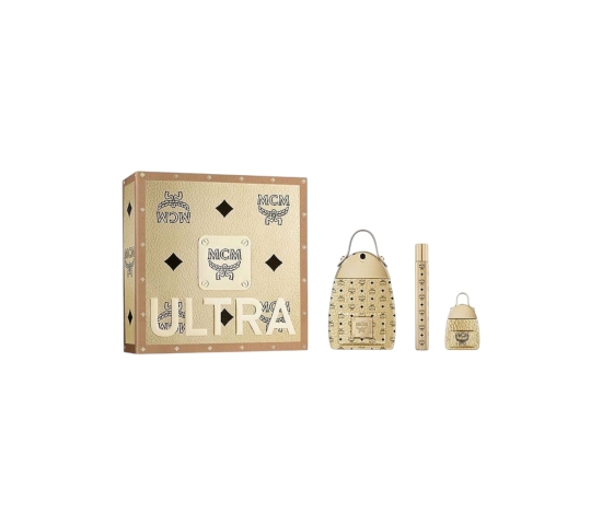 MCM Ultra Eau de Parfum Gift Set - 1 MCM Ultra Eau de Parfum - 1 travel spray -1 miniatur