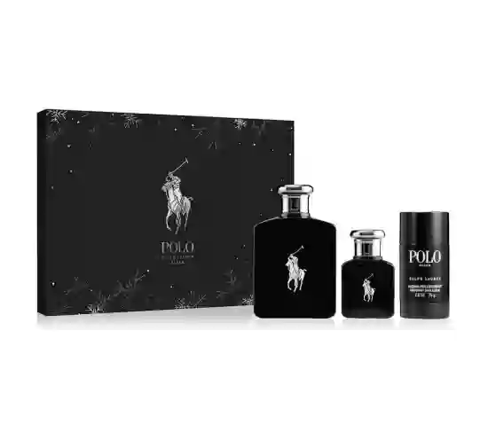 Gilf Set POLO BLACK EDT 125ML + 40ML + SÁP 75G