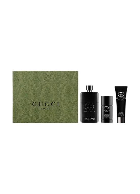 Giftset Gucci Guilty Pour Homme EDT 90ml, Deodorant 75ml & Shower Gel 50ml