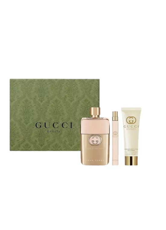 Set Nước Hoa Nữ Gucci Guilty Pour Femme EDP Gift Set 3 Món