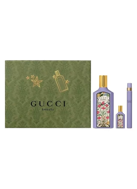 Set Nước Hoa Nữ Gucci Flora Gorgeous Magnolia Set 3 Món