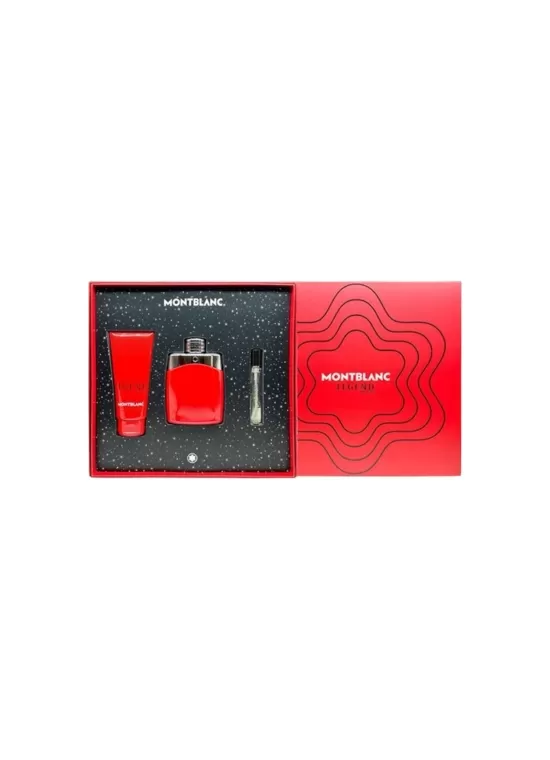 Set Montblanc Legend Red - Nước Hoa - Sữa Tắm - Simple Mini