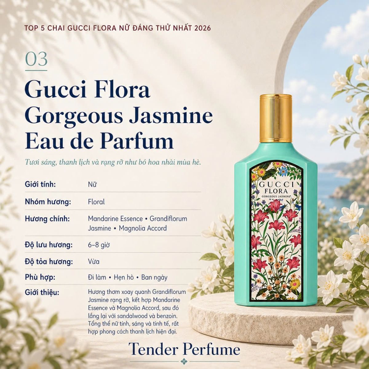 Gucci Flora Gorgeous Jasmine