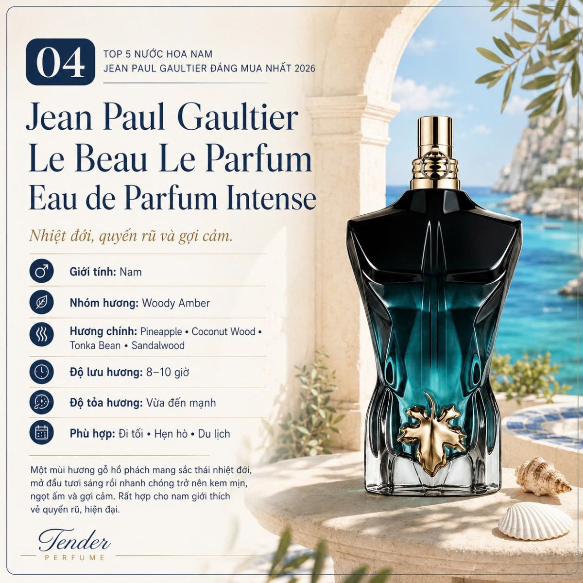Jean Paul Gaultier Le Beau Le Parfum Eau de Parfum Intense