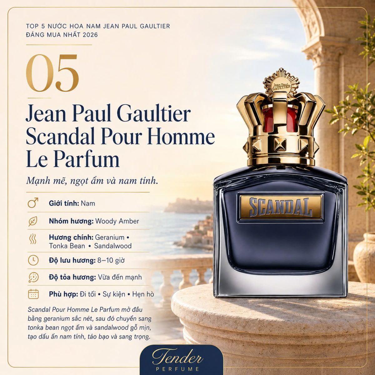 Jean Paul Gaultier Scandal Pour Homme Le Partum