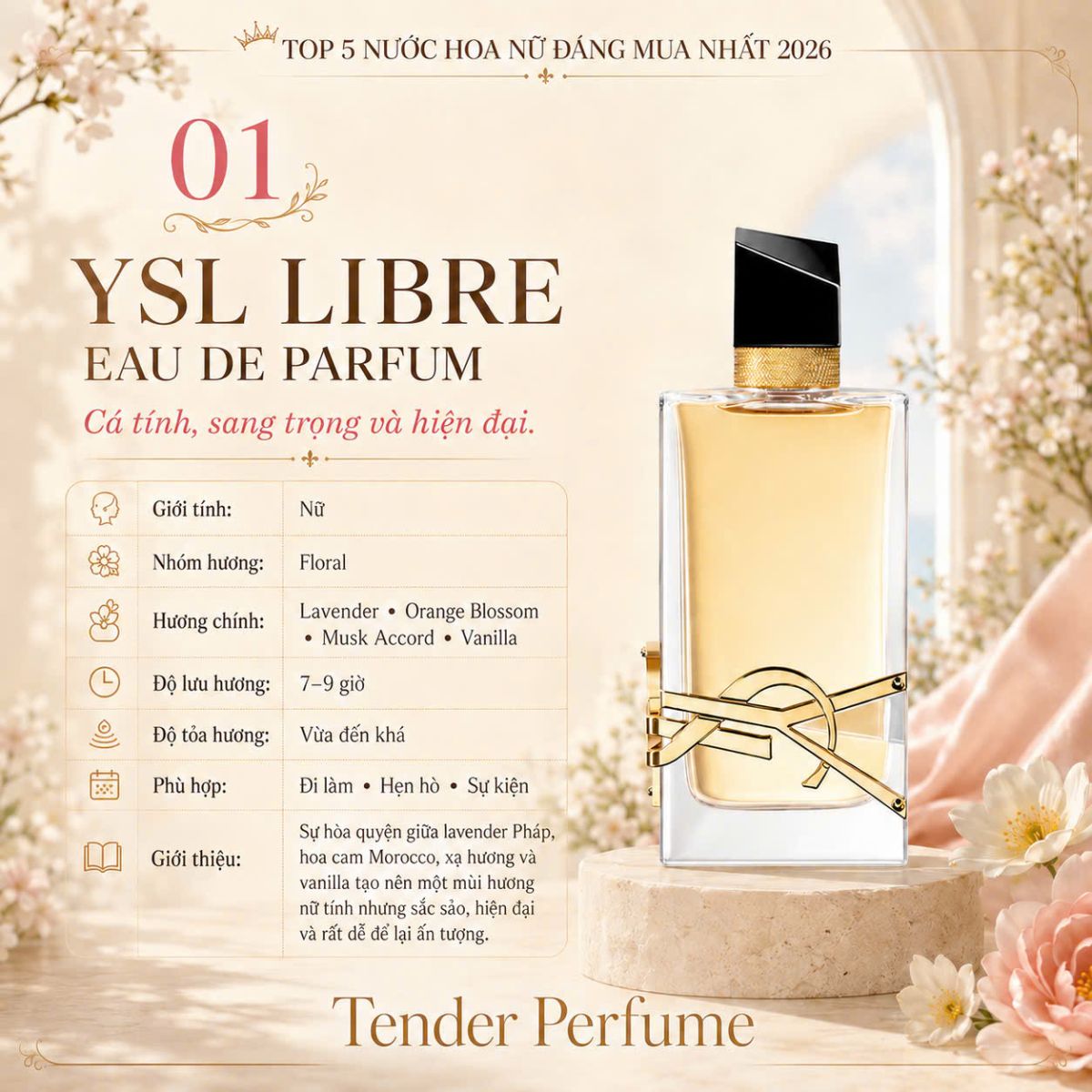Nước hoa nữ Yves Saint Laurent